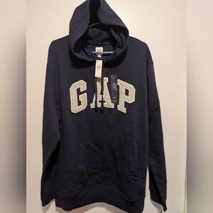 GAP Blue Hoodie Sweatshirt Classic Logo